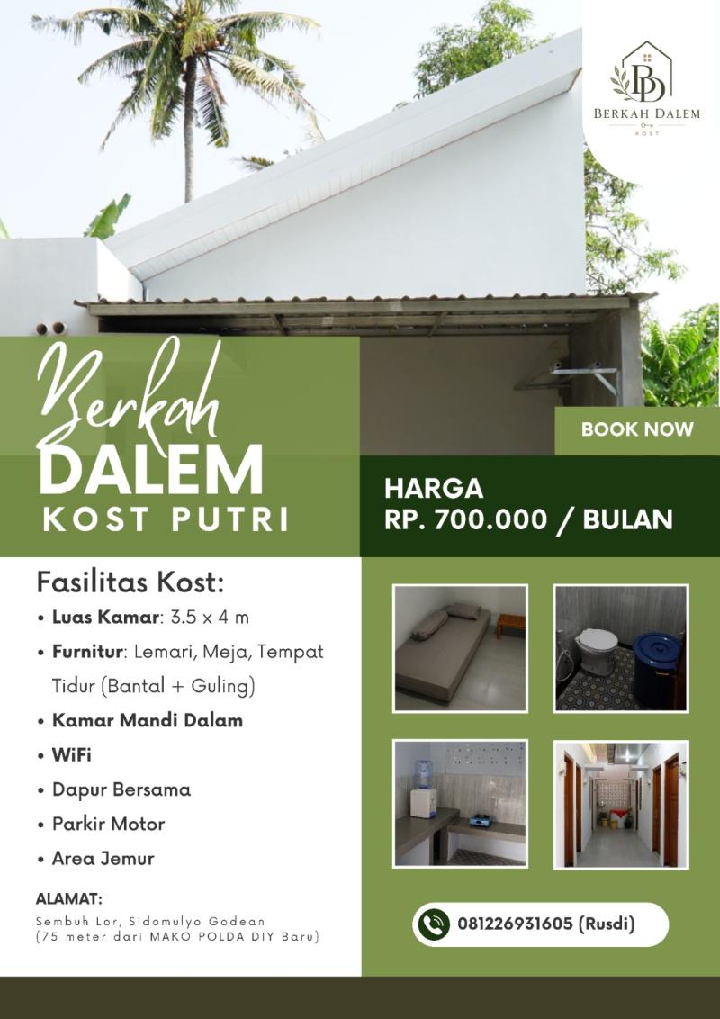 Kamar Kos Putri